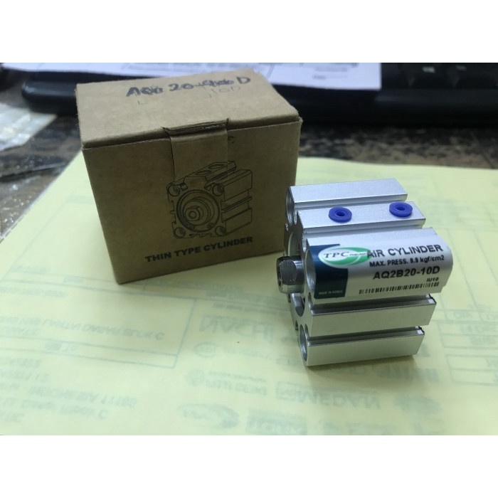 Aq2B-20-20D Tpc Compact Cylinder Bore 20Mm Stroke 20Mm Female Bestseller Pneumatic