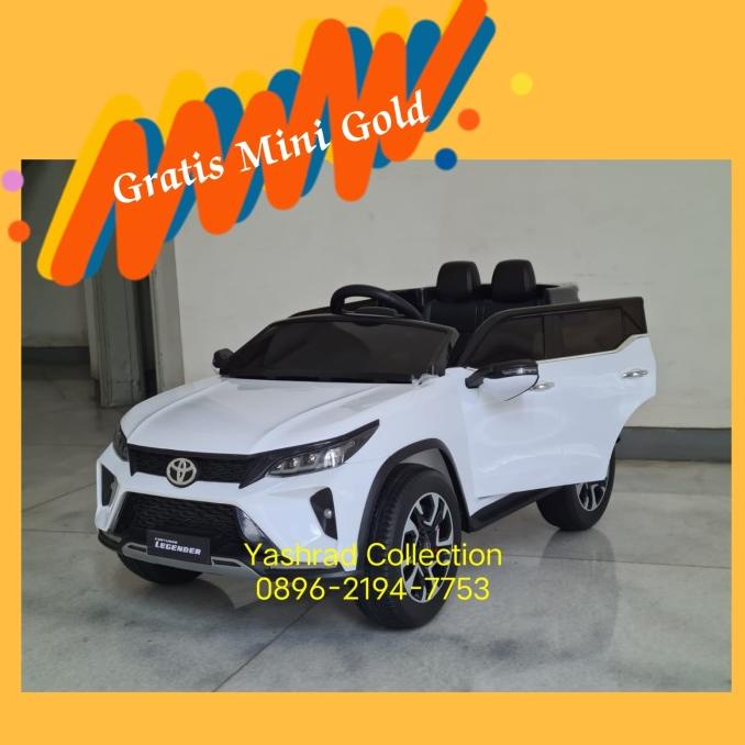 Mainan Mobil Aki Anak Anak Toyota Fortuner Legender M-7588