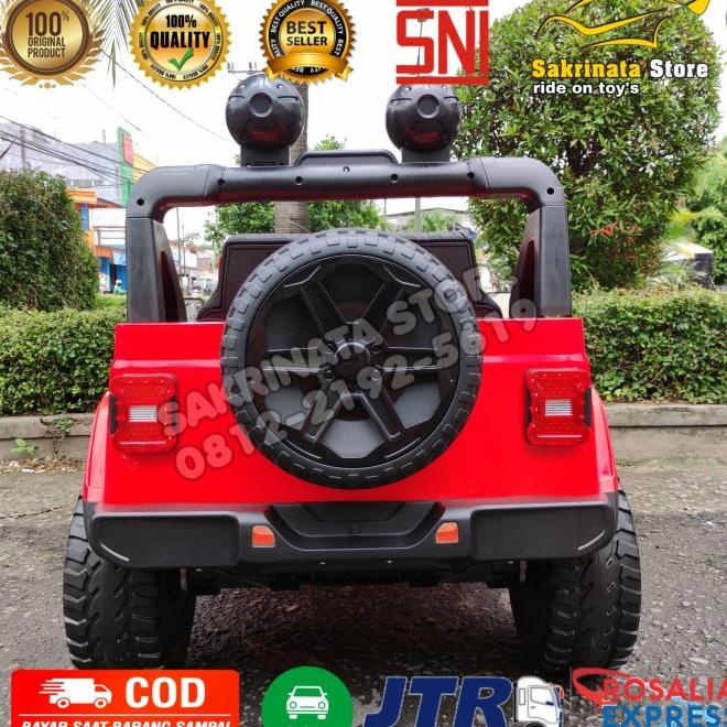 Mainan Anak Mobil Aki Jeep Rubicon