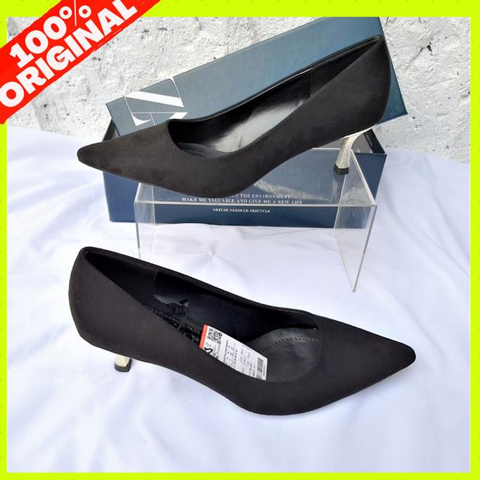Sepatu Heels Zara Wanita Original Store FR288