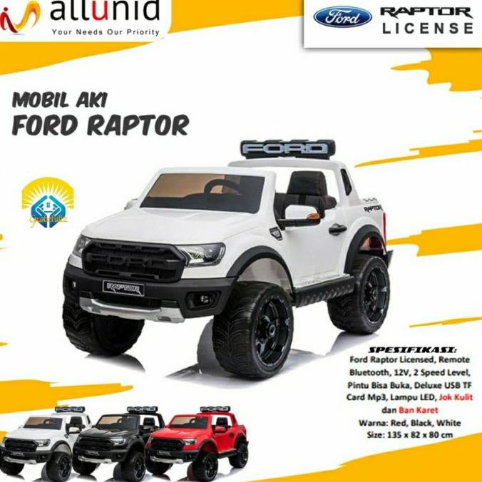 Mobil Aki Anak Jeep Ford Ranger F150 Licensed