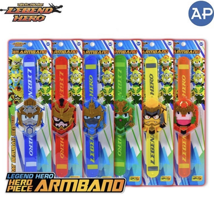 New arrival LEGEND HERO PIECE ARMBAND GANWU JOUN MACHO JANGBI HANDON ARM BAND n Terlaris Seller.