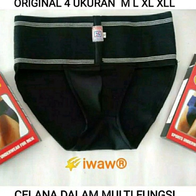 COD FULL BRIEF SUPORTER UNTUK PEKERJA BERAT & OLAHRAGA FUNGSI MENCEGAH HERNIA / VARIKOKEL / CELANA H