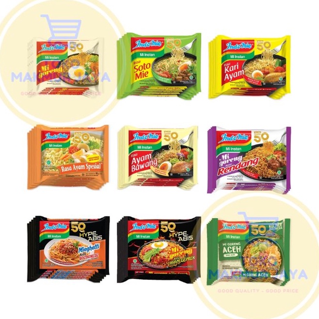 

Best Seller INDOMIE MIE (5 Pcs)