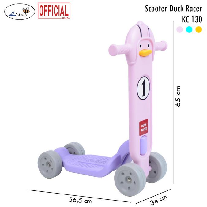 Labeille KC 130 Scooter Duck Racer Skuter Otoped Anak