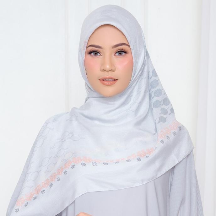 Sale BIA x Cut Meyriska - Eoxa Aqua Scarf - Kerudung Segi Empat - Polandia Termurah