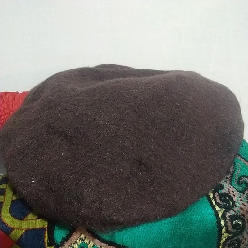 topi baret pramuka pria laki-laki murah