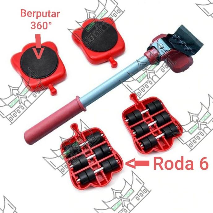 Best Seller Alat Bantu Pemindah Barang Lemari Brankas Trolly Furniture Move Tools Berkualitas