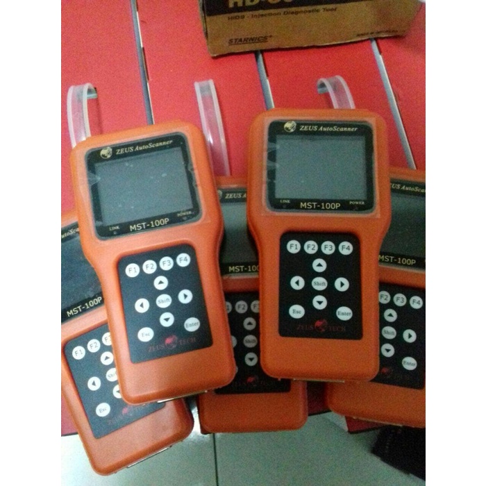 Scanner Motor Zeus MST-100P Full Brand + Kawasaki (Orange)