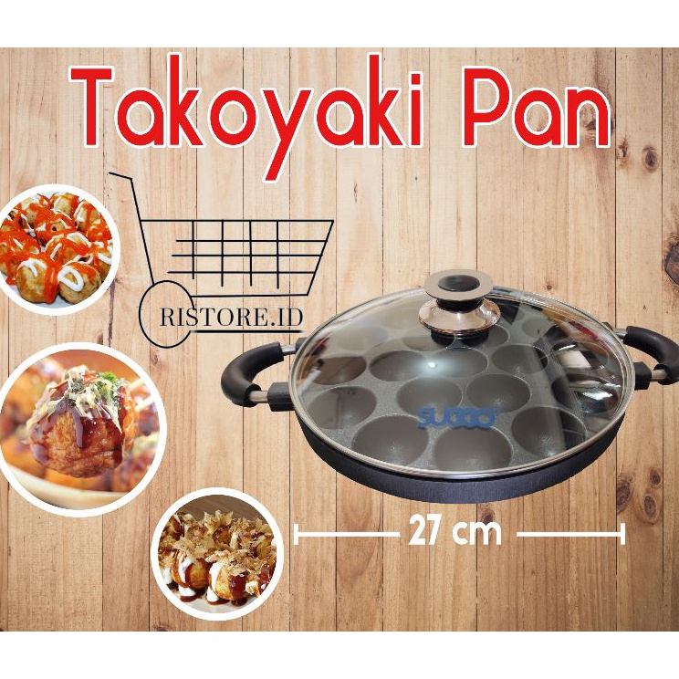 Kirim Langsung Cetakan takoyaki 19 lubang - Cetakan kue takoyaki - Cetakan 19 lubang suggo - cetakan