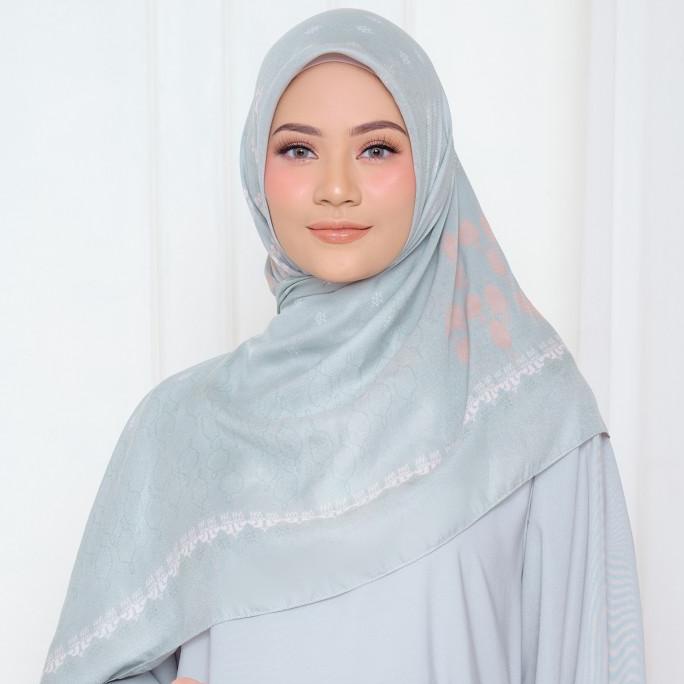 Sale BIA x Cut Meyriska - Eoxa Milky Scarf - Kerudung Segi Empat - Polandia Termurah