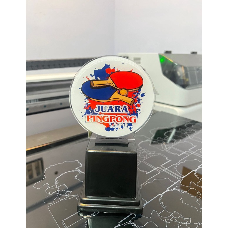 10.10 Flash Sale Piala Tenis Meja Piala Ping Pong Akrilik