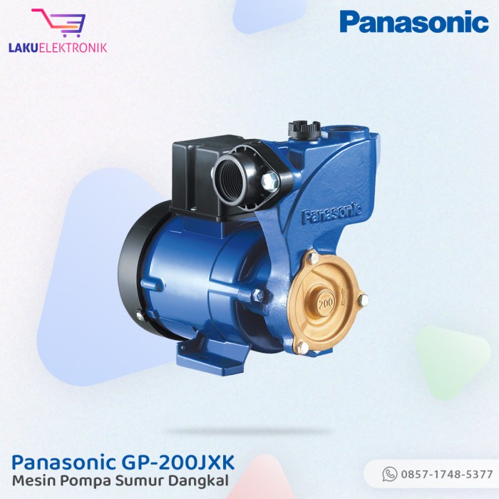 Mesin Air / Pompa Air Panasonic GP 200 JXK - Pompa listrik 200watt