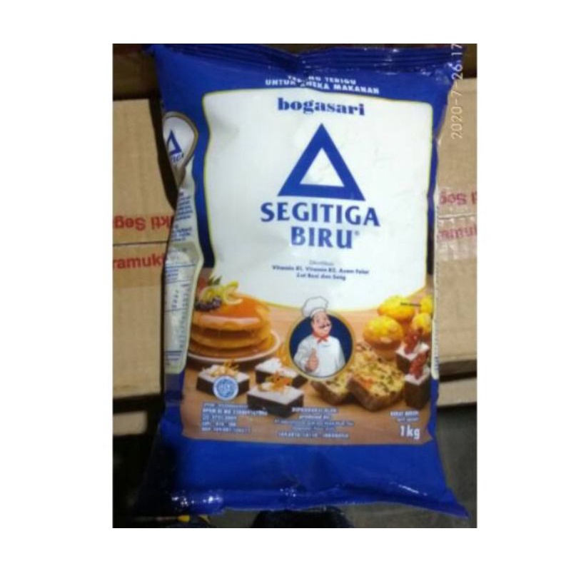 

Terigu Segi Tiga Biru Premium 1 kg