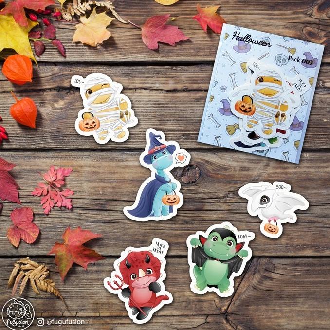 

*#*#*#] Stiker / Sticker Deco Aesthetic Journal Scrapbook Halloween 003