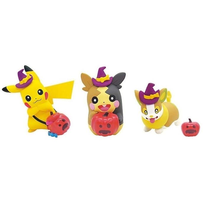 best seller] Pokemon SET Wakuwaku Halloween Mascot Gacha Gashapon Waku Figure