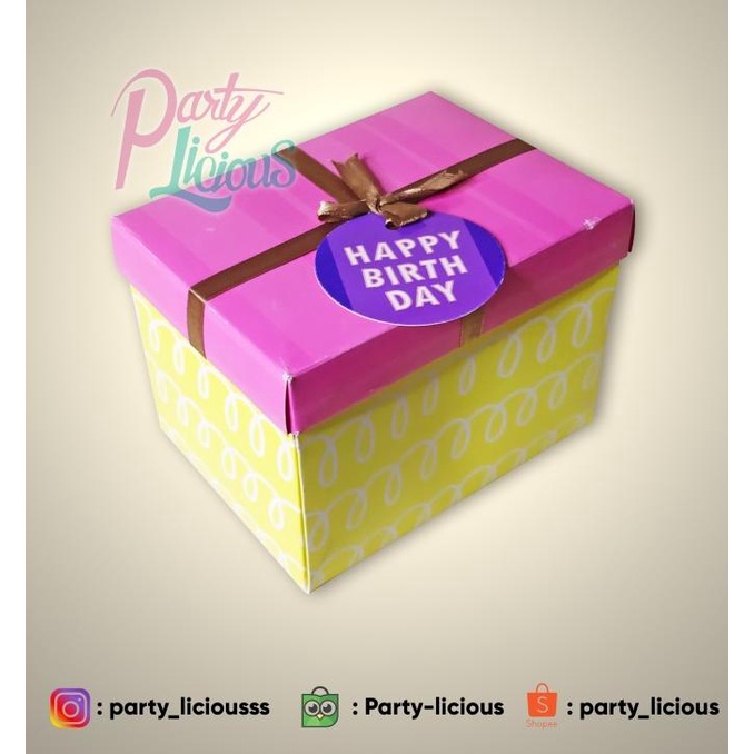 

=====] Surprise Box Kado Unik 3 Dimensi Pop Up Pink