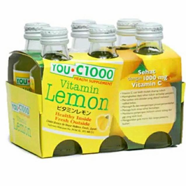 

~@~@~@~@] YOU C 1000 Rasa Lemon isi 6 Botol