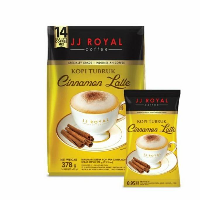 

populer] JJ ROYAL COFFEE Kopi Tubruk Cinnamon Latte 14 Sachet Coffee Mix