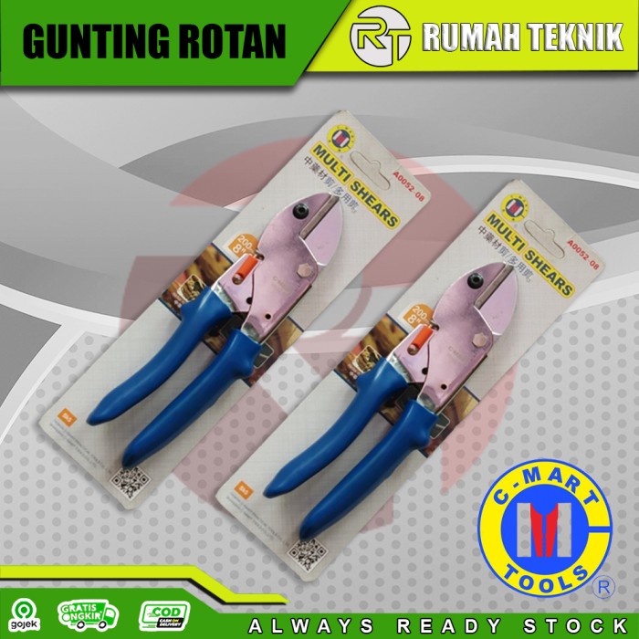 

Bestseller Ca0052-08 Gunting Serbaguna / Gunting Rotan 8 Inch Cmart Tools