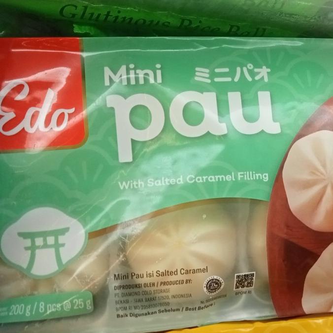 

*#*#*#] EDO MINI PAU SALTED CARAMEL 200 gr 8 pack pao mini isi SALTED caramel