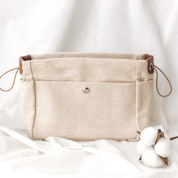 MIKAIA - NARA Canvas Bag Organizer - Organiser Inner Dalaman Tas