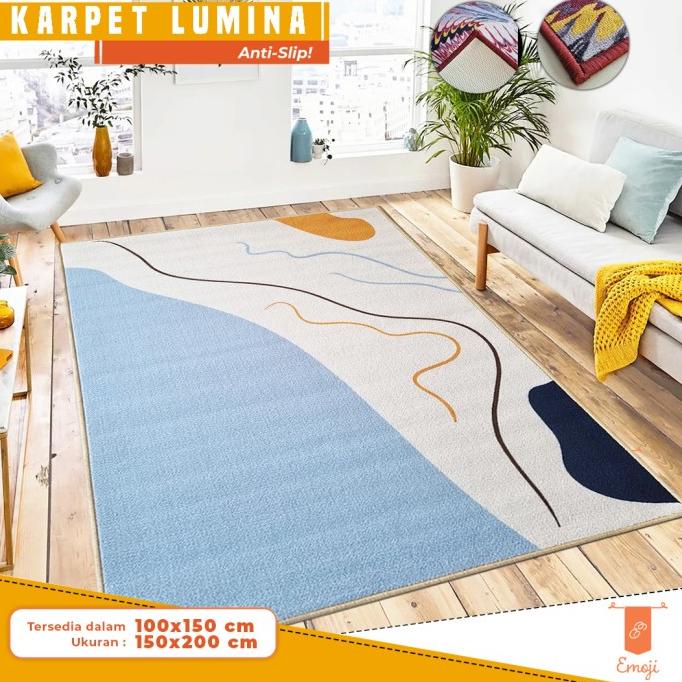 Karpet Lantai Permadani 150X200 Cm Deana Karpet Ruang Tamu Minimalis Kedaifakhirhaidar