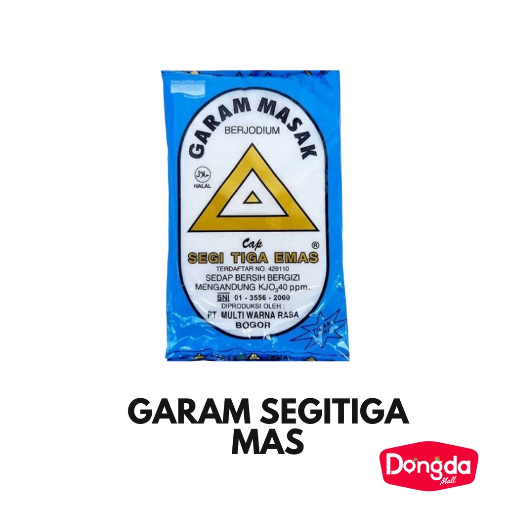 

Garam Cap Segitiga Emas 250gram