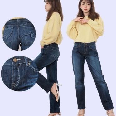 EXPRESS 2202 BARELY MIDRISE JEANS NAVY Celana Panjang Wanita Branded