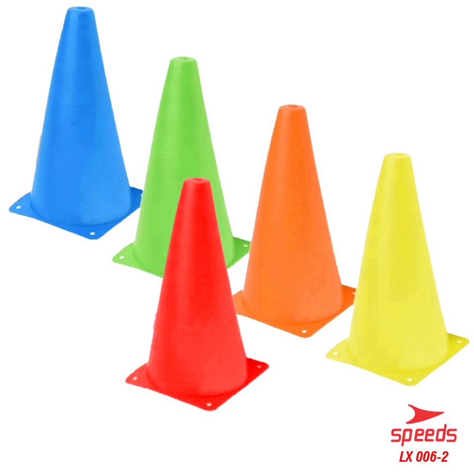 Top Sale SATU SET 12 pcs (1 LUSIN) CONE/CONES KUN KERUCUT RAPAT 23 CM UNTUK OLAHRAGA