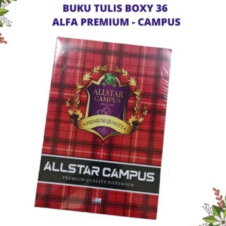 

BUKU TULIS CAMPUS PANJANG 36 LEMBAR isi 10 Harga ⌒-⌒
