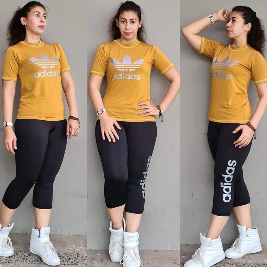 Chekout.. setelan senam wanita adidas