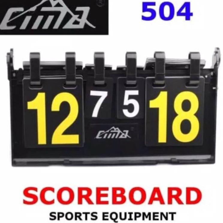 New ProductZz6Z0 Bisa Bayar COD] PAPAN SKOR CIMA SCORE BOARD tenis meja futsal bola basket 504
