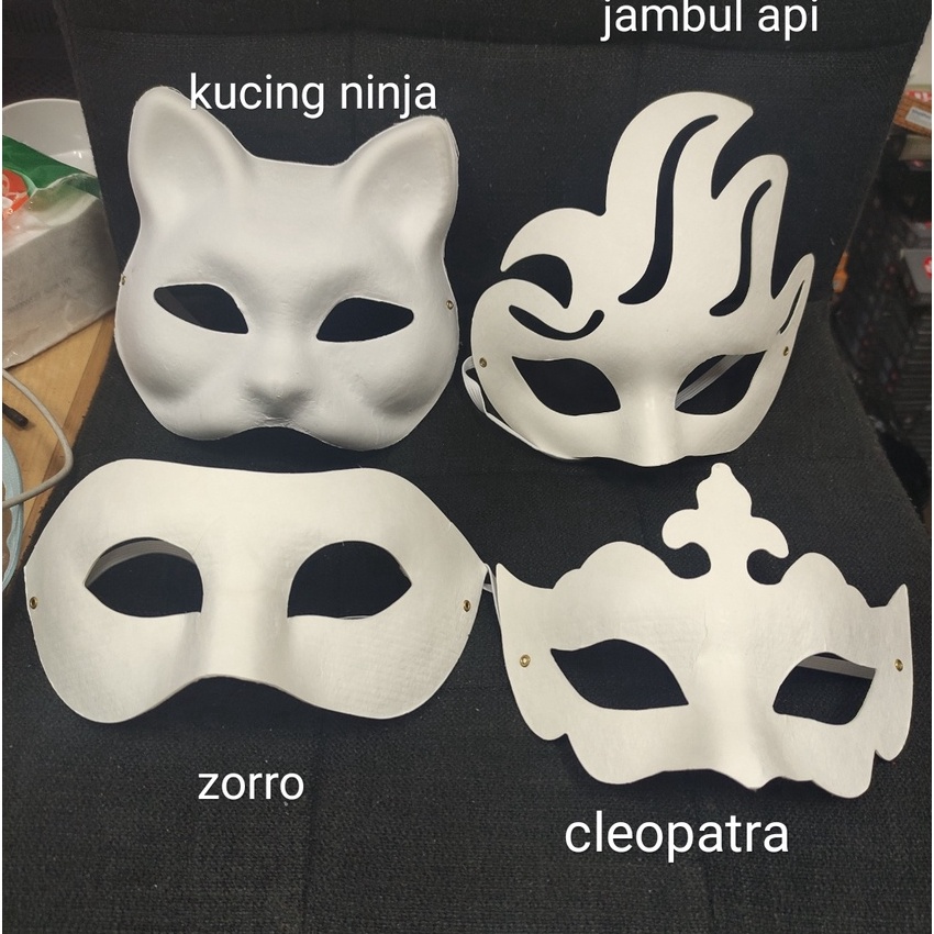 

(➸N/FD♡] Topeng zorro / cleopatra / kucing ninja / jambul api top.produks!