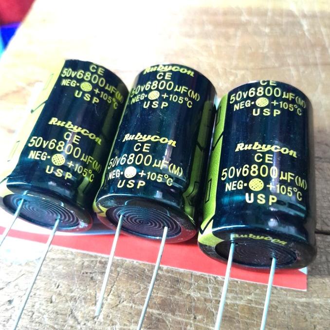 Murah ELCO 6800UF 50V 6800-50V RUBYCON Diminati Banget