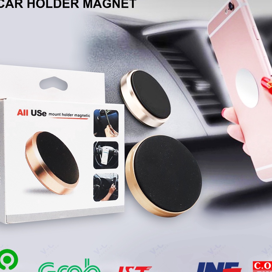 Terbatas HOLDER HP MAGNET / CAR HOLDER MAGNETIC DUDUKAN HP MAGNET HOLDER MOBIL