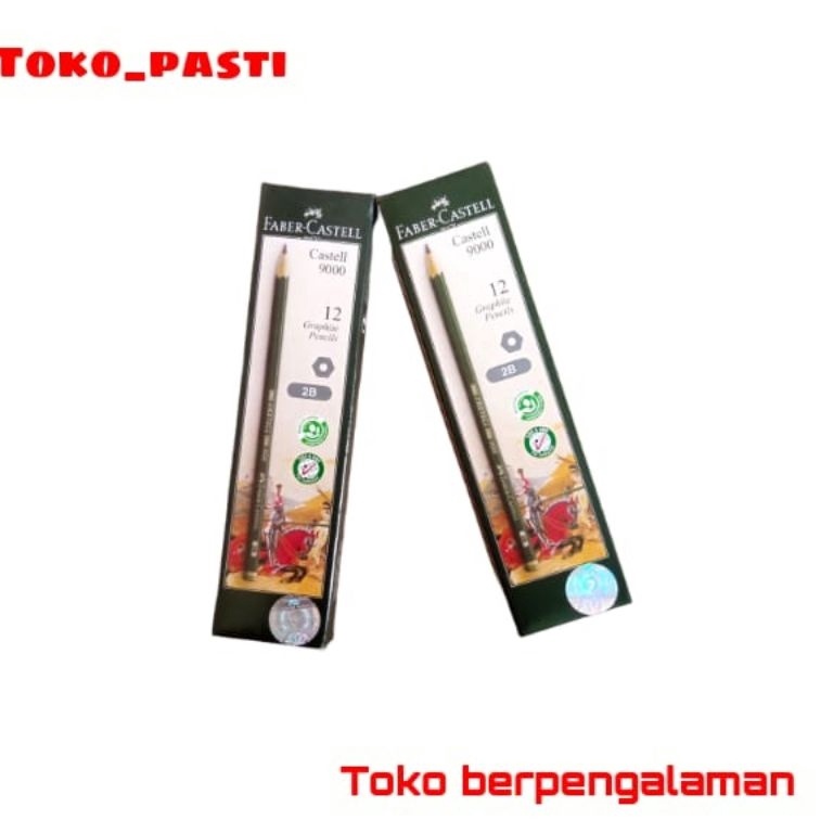 

0W0G9 PENSIL 2B FABER-CASTELL K2 jual per lusin 7663
