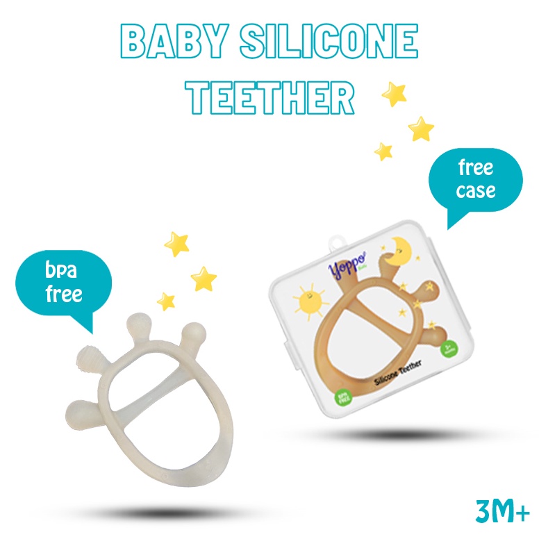 Koleksi Terbaru.. Yoppo Baby Teether BPA Free