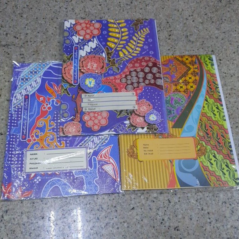

ZN7378 Sampul Batik Boxy (20 Lembar)/ Sampul Buku Boxy Batik Terkini