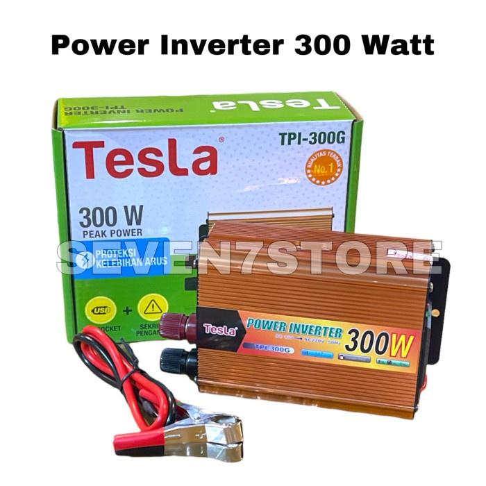 Yuk Order Power Inverter Dc To Ac 300 Watt 300 Wat Tesla Tpi 300G