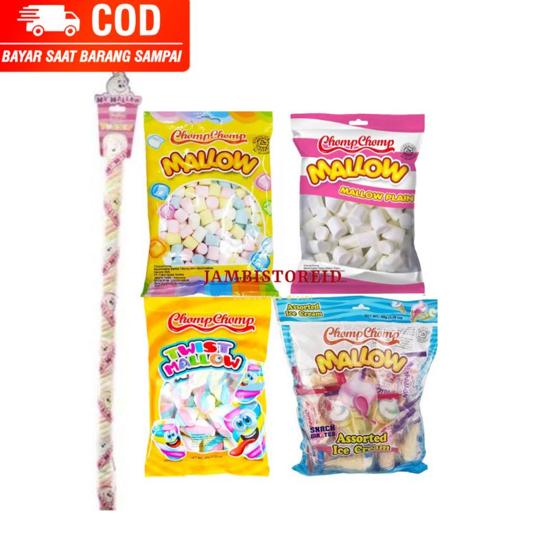 

(JAMBISTOREID) JAMBI LANGSUNG KIRIM Marshmallow All Varian Snack Import Halal Straw Fupaiyuan 200gram Untuk Anak Bulat Lembut Selembut Awan Rasa Plain Ice Cream Twist Putih Pastel Mini Marsh Mellow Melow Mallow Chomp Chomp Import