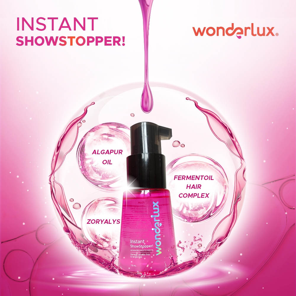 Wonderlux Instant Showstopper! Advanced Smooth Hair Oil | 75ml