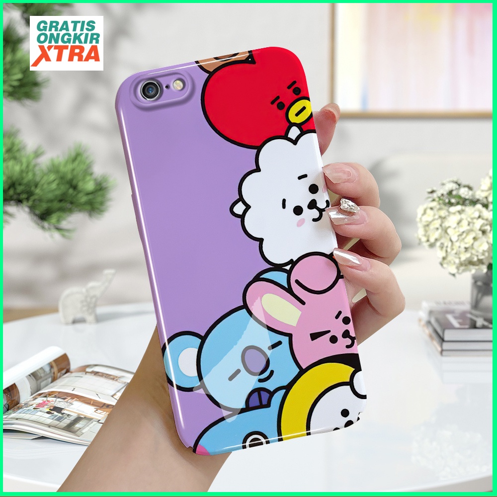 Hard case Akrilik Feilin Kompatibel Untuk iPhone 6 6s 7 8 Plus X XR XS 11 pro Max SE 2020 SE 2022 ae