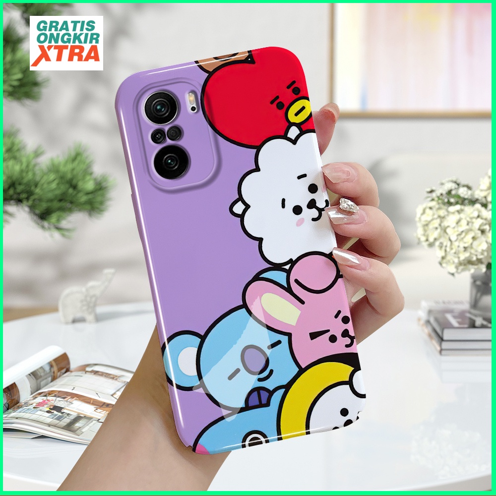 Hard case Akrilik Feilin Kompatibel Untuk Xiaomi Redmi K40 Pro K40S Note 10 5G 11 11s aesthetics pon