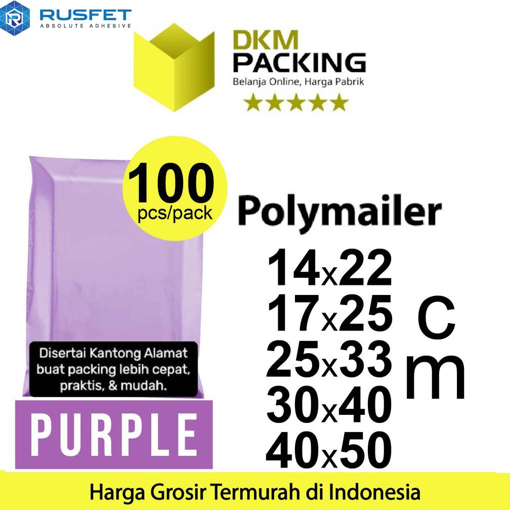 

Promo Polymailer Polimailer Pack Light Purple Amplop Plastik Packing Olshop Premium Termurah