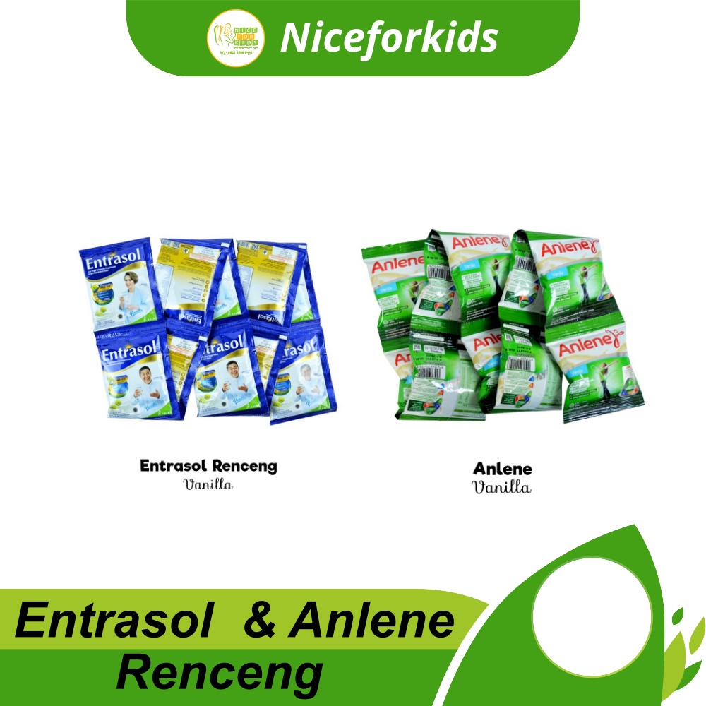 

PYRZ3576 Entrasol Renceng isi 10 Sachet / Anlene Sachet Susu Bubuk Tinggi Kalsium Membantu Memelihara Kepadatan Tulang