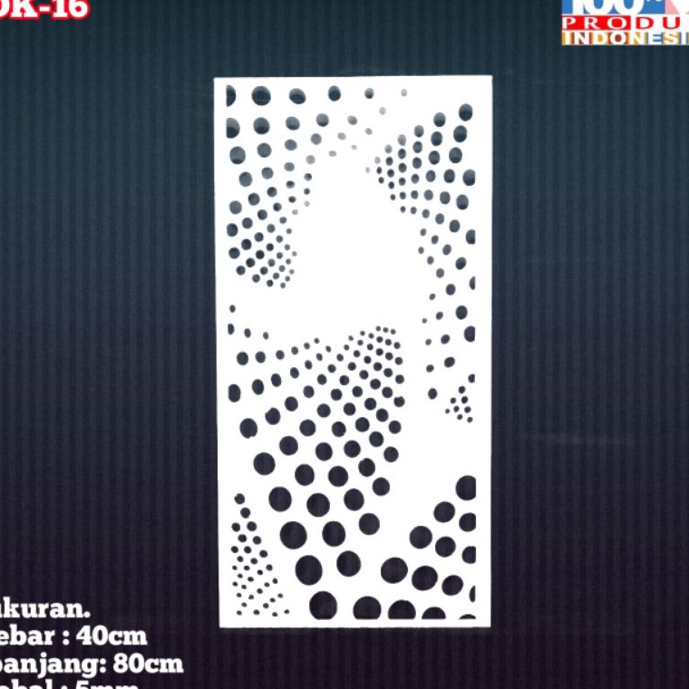 Paling Dicari.. KRAWANGAN PVC BOARD / ORNAMEN PVC BOARD DK-16
