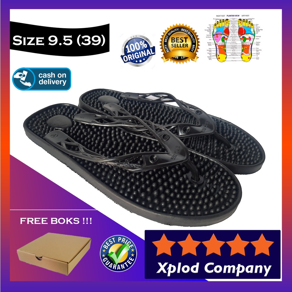 ' sandal kesehatan alas duri skyway refleksi sendal jepit berduri ekonomis ukuran 36 - 42