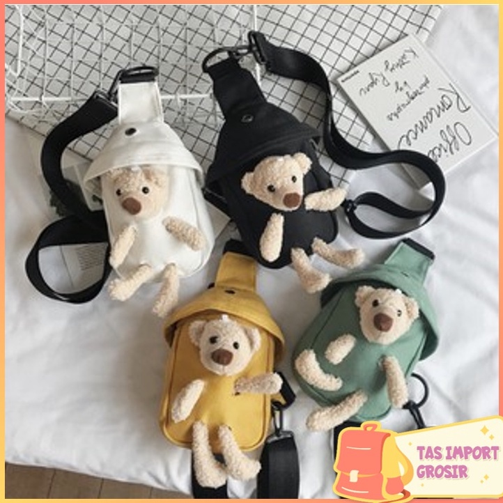 HOT SALE TAS IMPORT GROSIR - T5090 Tas Selempang Boneka Import / Waist Bag Boneka / Tas Pinggang Bon