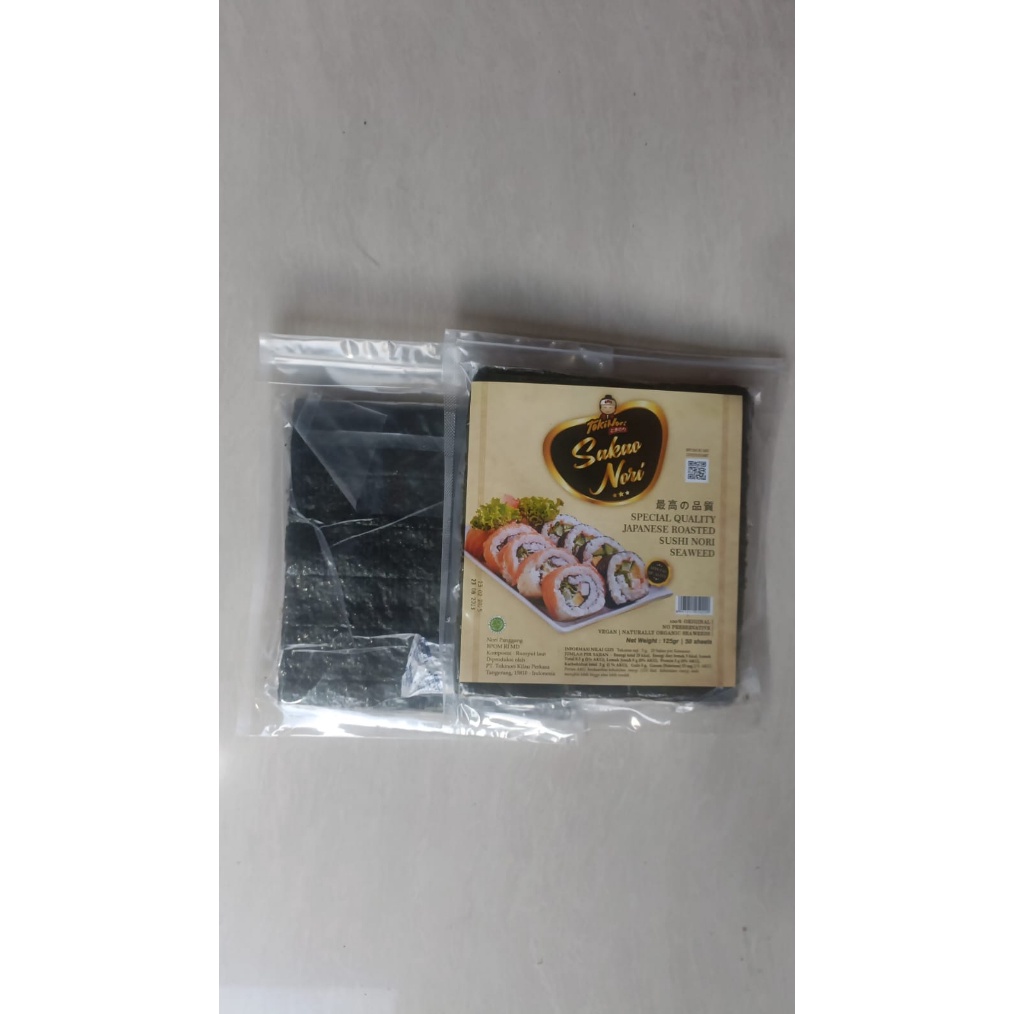 

MNBN3844 Sakao Sushi Nori 50 Lembar